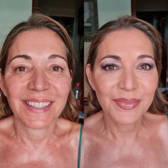 Maquillaje para boda noche por Luisa Portales Sevilla