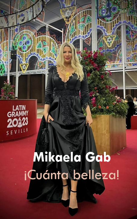 Mikaela Gab en los Latin Grammy. Luisa Portales maquilladora profesional en Madrid, Sevilla ...